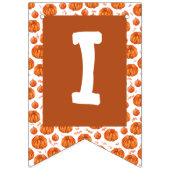 Het is een Pumpkin Party banner (Eerste vlag)