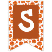 Het is een Pumpkin Party banner (Derde vlag)