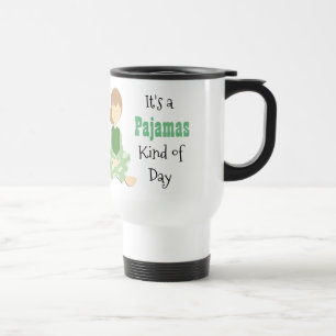 Het is een Pyjama Soort Dag Koffiemok Reisbeker