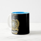Het is een rare zaak die je niet zou begrijpen tweekleurige koffiemok (Voorkant links)
