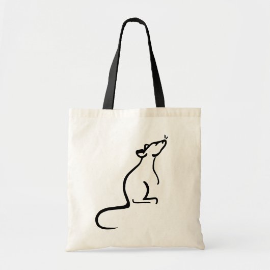 Het is een Rat's World-Logo tas (Voorkant)