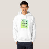 Het is een recordding. hoodie (Voorkant volledig)