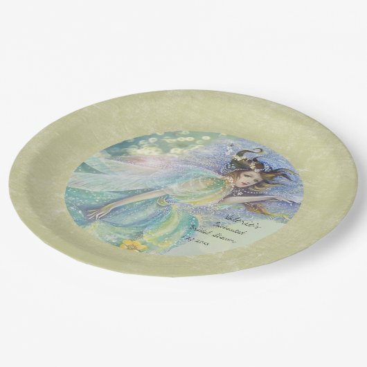 Het is een redelijk gelukkig evenement papieren bordje (Gekanteld)