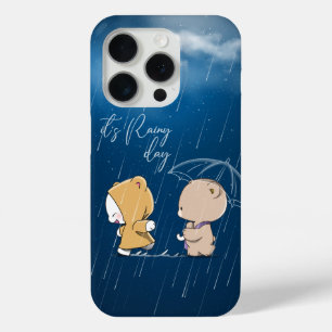 Het is een regenachtige dag    iPhone 15 pro case