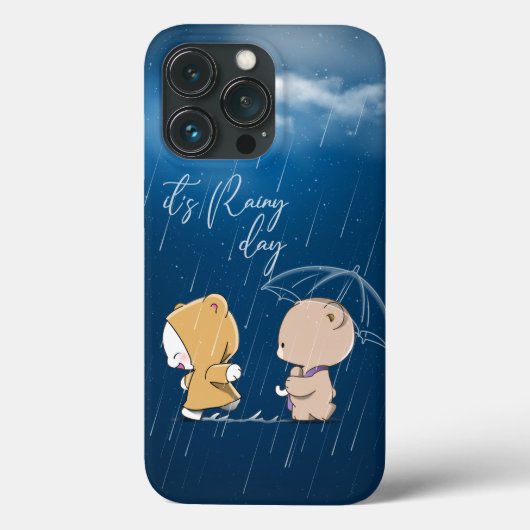 Het is een regenachtige dag | Case-Mate iPhone case (Achterkant)