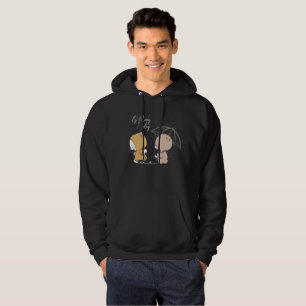Het is een regenachtige dag   Heren Hoodie