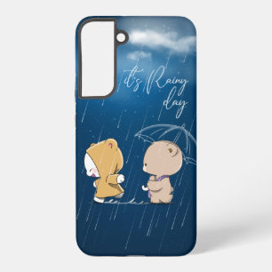 Het is een regenachtige dag samsung galaxy hoesje