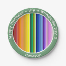 Het is een regenboogfeest, multi-gekleurd streeppa