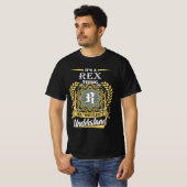 Het is een rex ding dat je niet kon begrijpen t-shirt (Voorkant volledig)