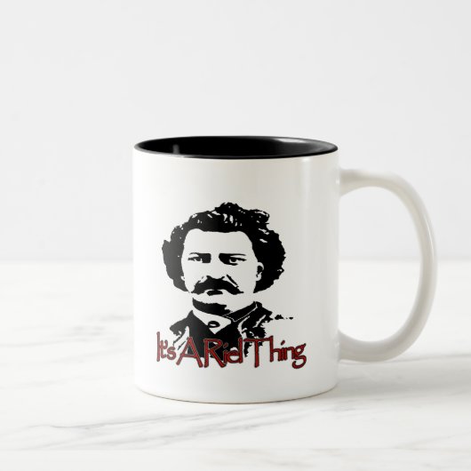 HET IS EEN RIEL DING TWEEKLEURIGE KOFFIEMOK (Rechts)