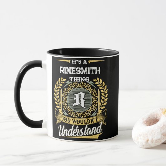 Het is een RINESMITH-ding dat je niet zult begrijp Mok (Met donut)