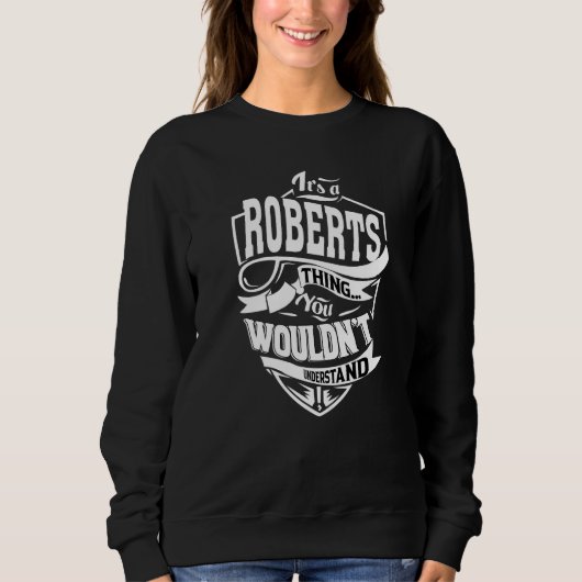 Het is een Roberts ding Trui (Voorkant)