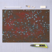 Het is een rode kerst tissuepapier (Craft)