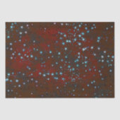 Het is een rode kerst tissuepapier (Voorkant)