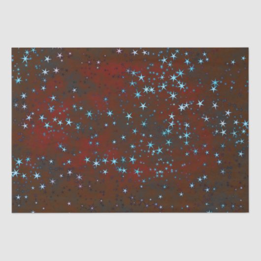 Het is een rode kerst tissuepapier (Voorkant)