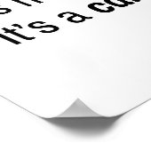 Het is een Roepend Poster (Hoek)