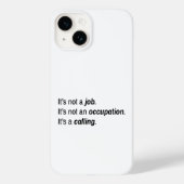 Het is een roepende iPhone Case (Achterkant)