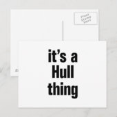 Het is een romp ding briefkaart (Voorkant / Achterkant)