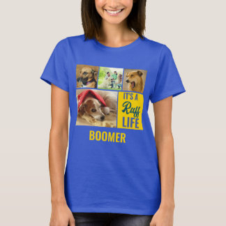 Het is een roofleven persoonlijke Dog Pet Photo Co T-shirt