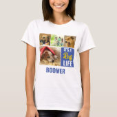 Het is een roofleven persoonlijke Dog Pet Photo Co T-shirt (Voorkant)