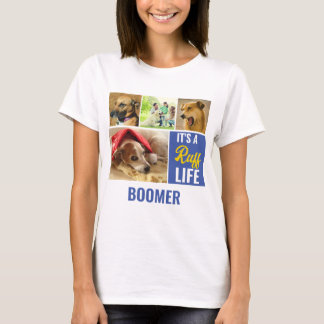 Het is een roofleven persoonlijke Dog Pet Photo Co T-shirt