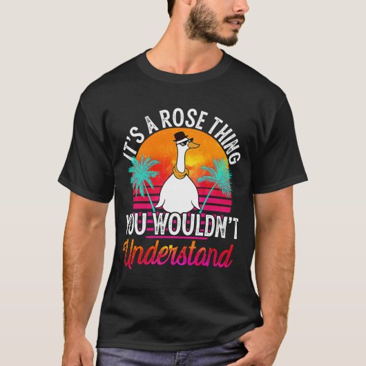 Het is een Roos dat je geen Roos zou begrijpen. T-shirt (Voorkant)