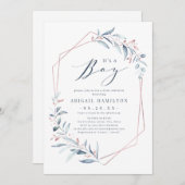 Het is een roos van de jongen gouden Blauwe Greene Kaart (Voorkant / Achterkant)