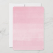 Het is een roze ballon, schattig baby shower van o kaart (Achterkant)