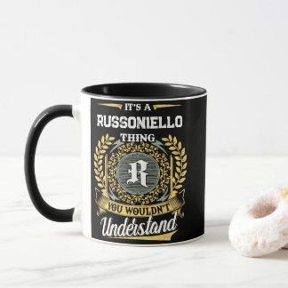 Het is een RUSSONIELLO ding dat je niet zult begri Mok