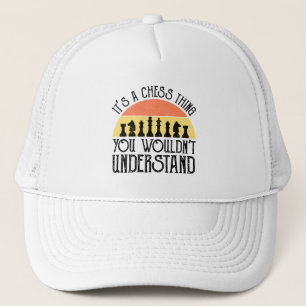 Het is een schaakding - je zou het niet begrijpen trucker pet