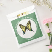 Het is een schaars Swallowtail Vlinder Verjaardags Bedankzakje (Gezegeld)