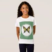 Het is een schaars Swallowtail Vlinder Verjaardags T-shirt (Voorkant volledig)