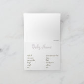 Het is een schattige jongen geboorte kaart aankond (Binnen)