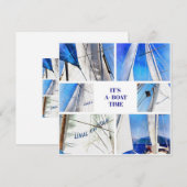 Het is een schitterende tonijn met een woordspelin save the date (Voorkant / Achterkant)