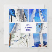 Het is een schitterende tonijn met een woordspelin save the date (Voorkant)