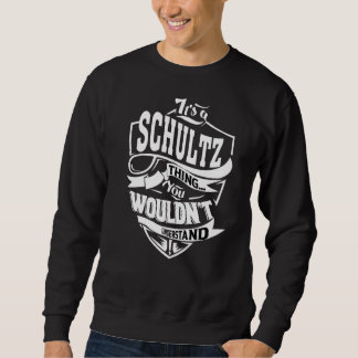 Het is een Schultz-ding Trui