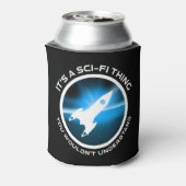 Het is een sci-fi ding - je zou het niet begrijpen blikjeskoeler (Blikje Achterkant)