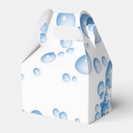 Het is een Shark Birthday Party Favor Box Bedankdoosjes (Achterkant)