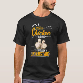 Het is een Silkie Chicken Ding T-shirt
