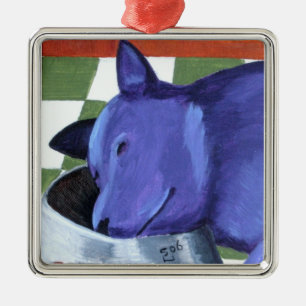 Het is een sixo-klok ergens metalen ornament