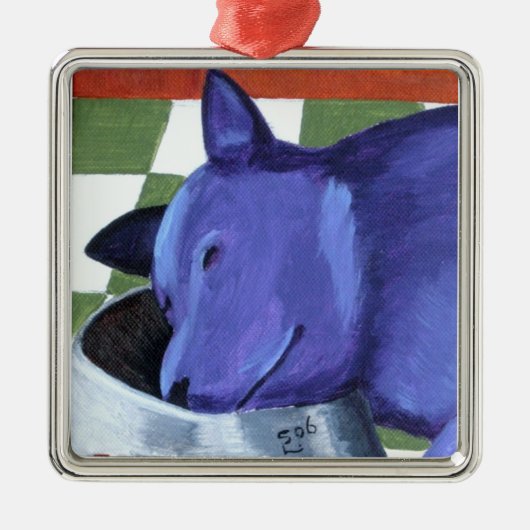 Het is een sixo-klok ergens metalen ornament (Voorkant)