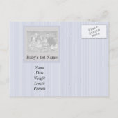 Het is een Sjabloon van de Aankondiging van de Fot (Achterkant)