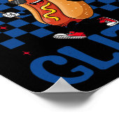 Het Is Een Slecht Dag Om Een Glizzy 4 Juli Hotdog Poster (Hoek)