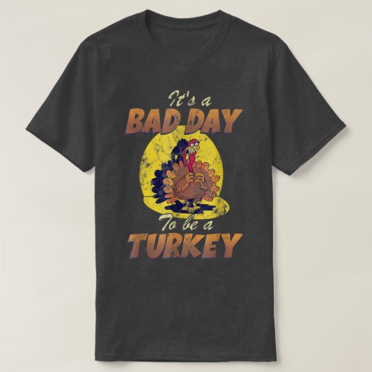 Het is een slechte dag om de herfst van de Herfst T-shirt (Design voorkant)