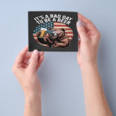 Het is een slechte dag om een beer te zijn flyer (Hand)