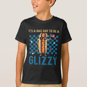 Het is een slechte dag om een glanzende Amerikaans T-shirt