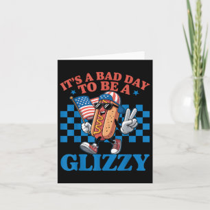 Het is een slechte dag om een glanzende grappige 4 kaart