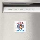Het is een slechte dag om een Glizzy 4 juli T-shir Magneet (Insitu (Vaatwasser))