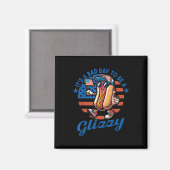 Het is een slechte dag om een glizzy grappige hotd magneet (Voorkant / Achterkant)
