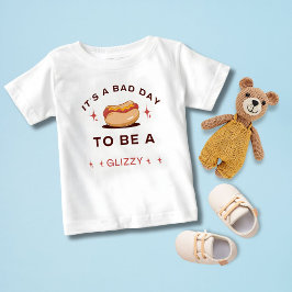 Het is een slechte dag om een glizzy hotdog te zij